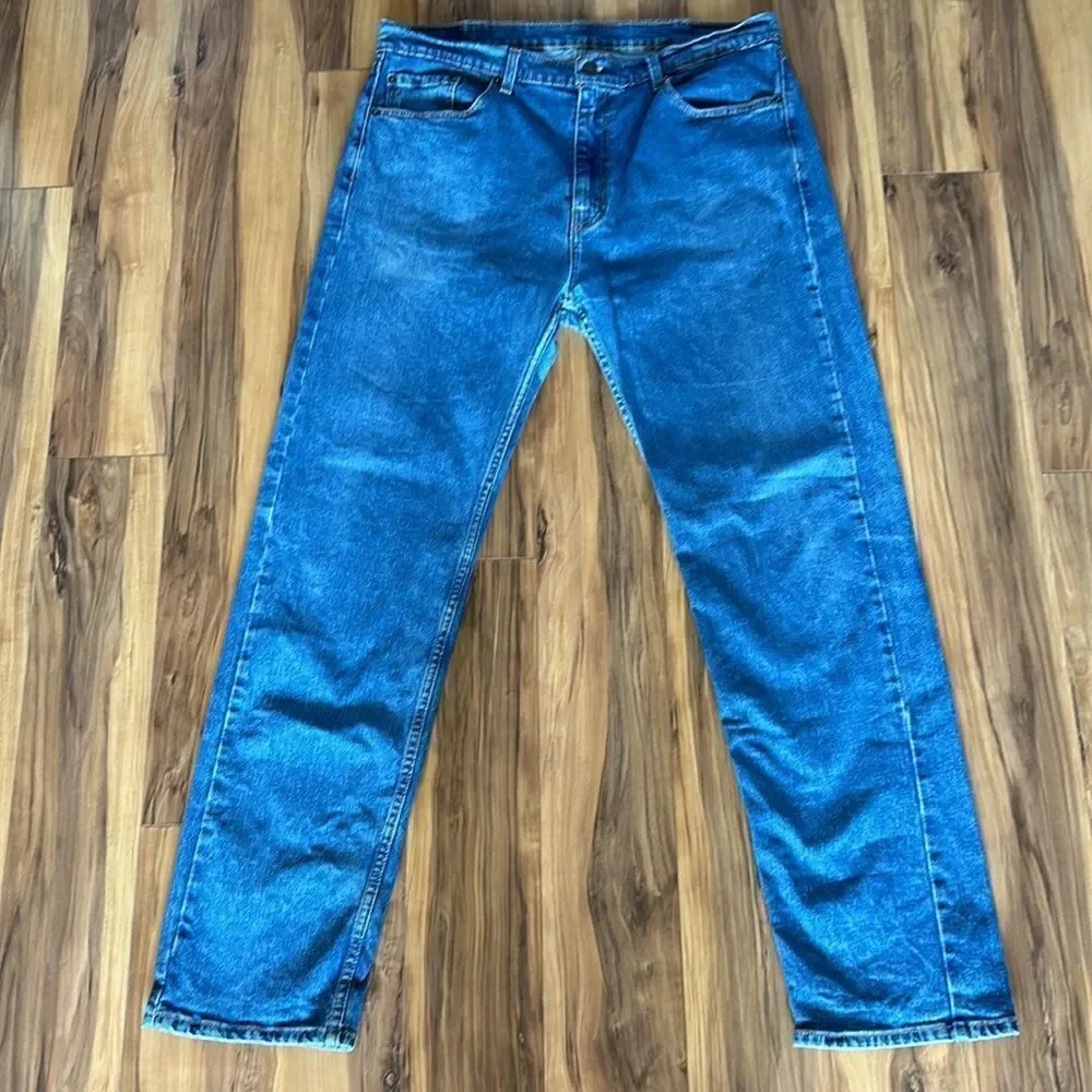 Levi's 505 Men's Classic Blue Straight Jeans